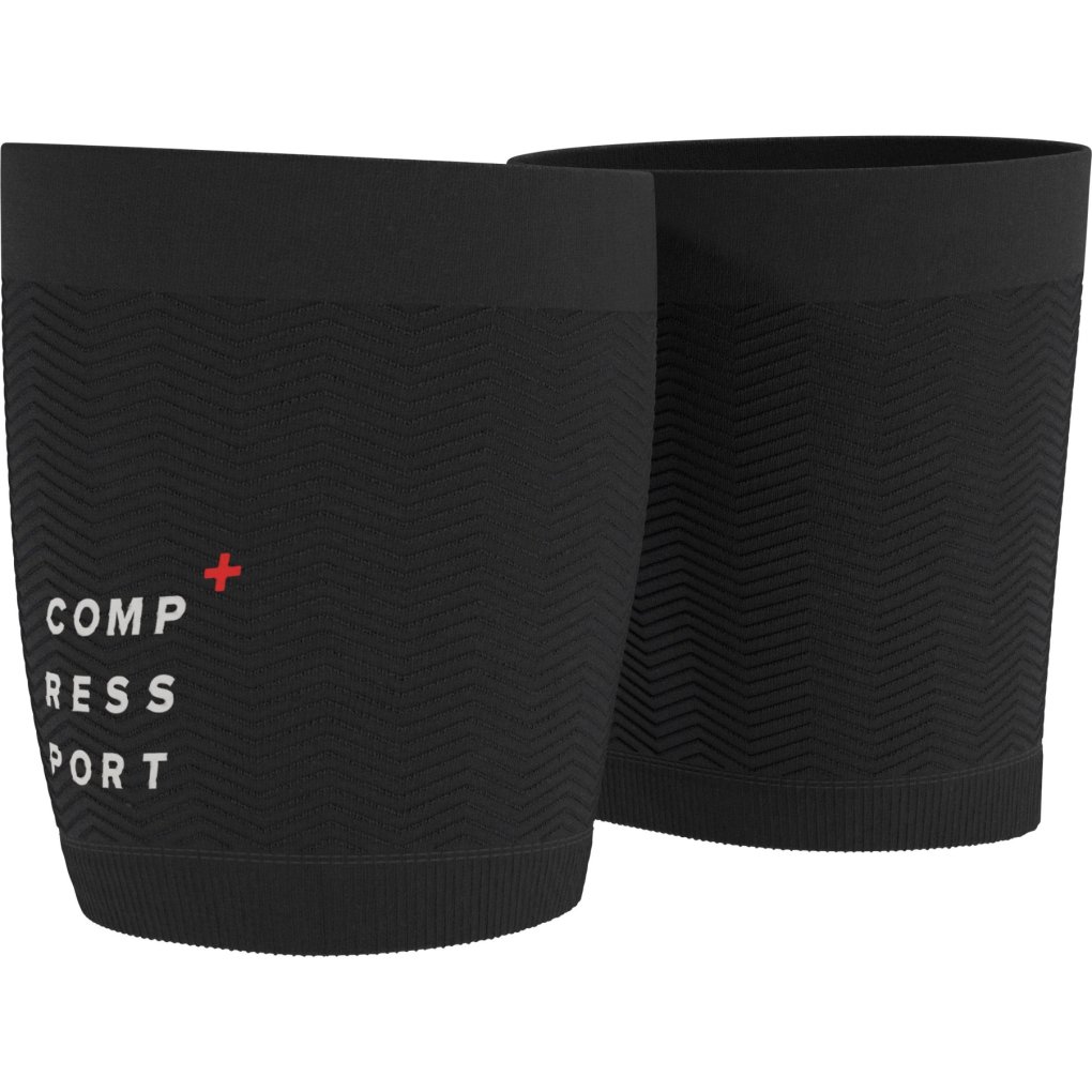 Compressport Under Control Quad Thigh Sleeves - black