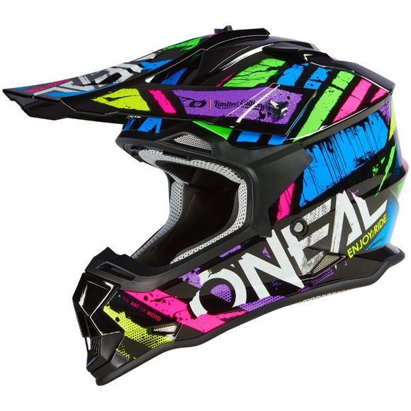 O'Neal 2SRS cross helmet - GLITCH V.23 2024 - MulticolorRef: OL1873