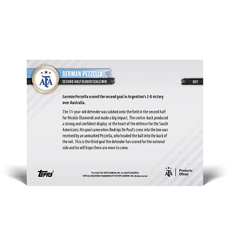 Topps UK - Second-half header seals win - TOPPS NOW® Card #3