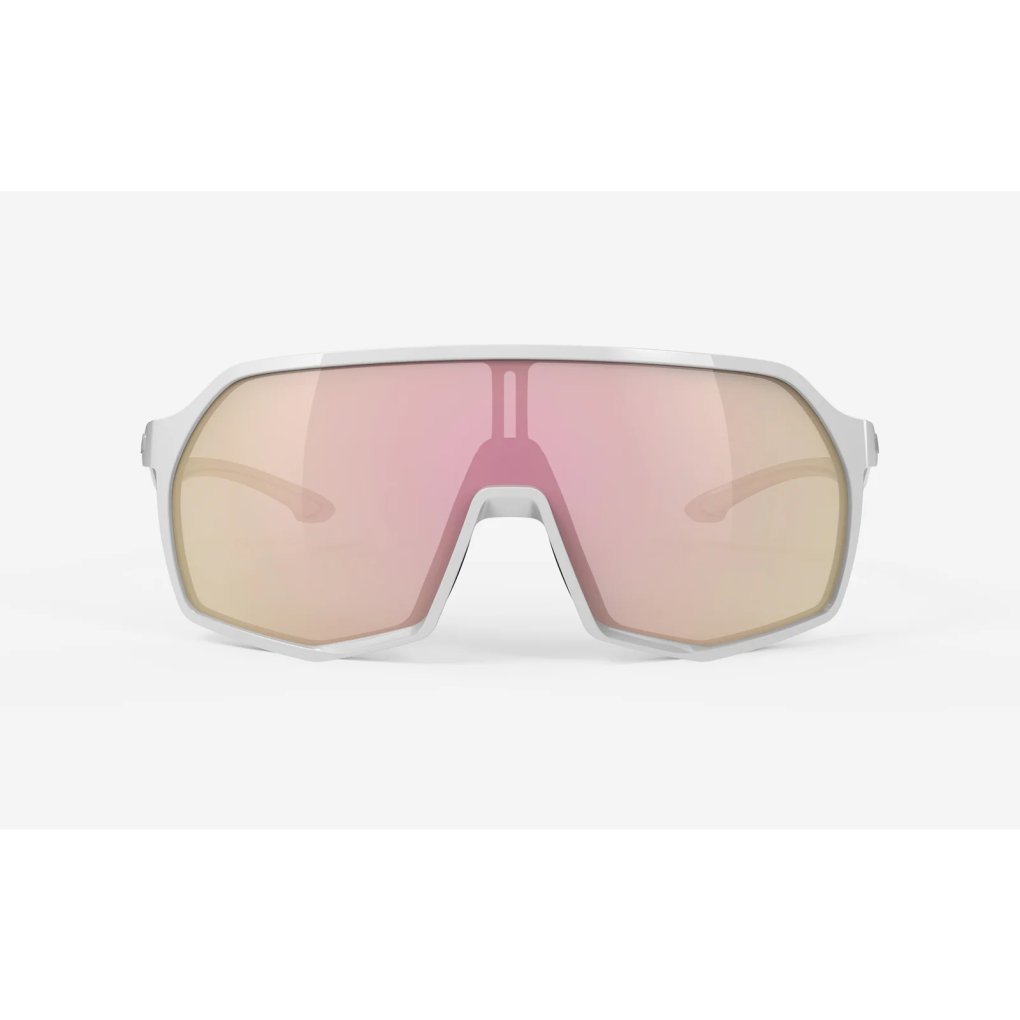 Rudy Project Thunder Glasses - White Gloss - RP Optics Multilaser Rose Gold
