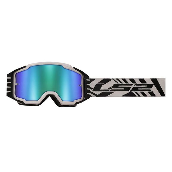 LS2 CHARGER PRO IRIDIUM VISOR 2024 cross mask - WhiteRef: LS0949 / 7202012002