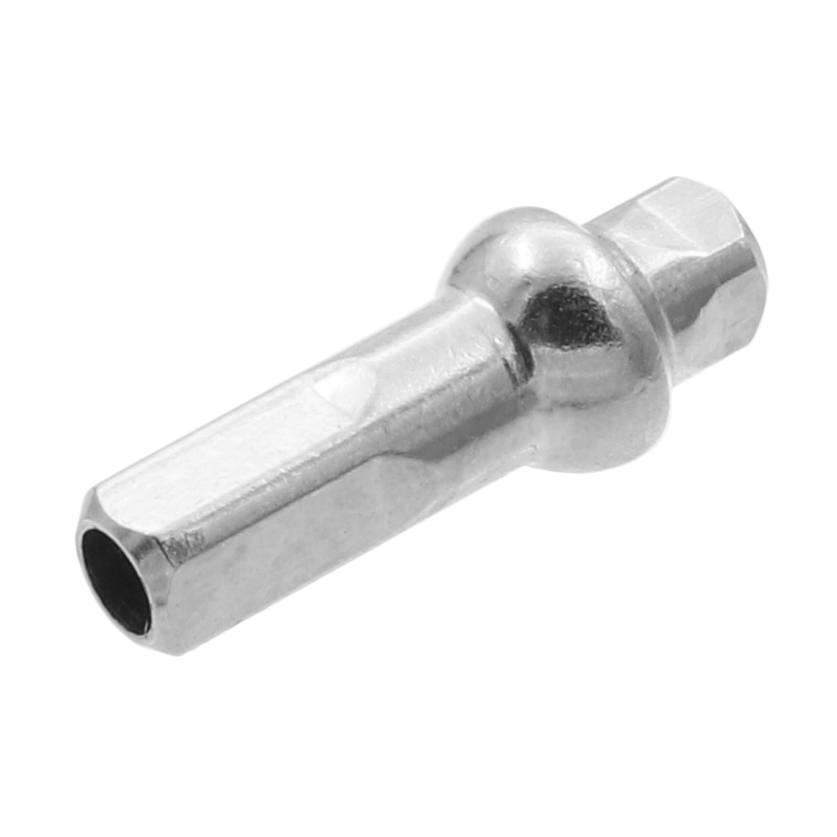 Sapim Polyax Aluminium Nipple 2mm - Double Square