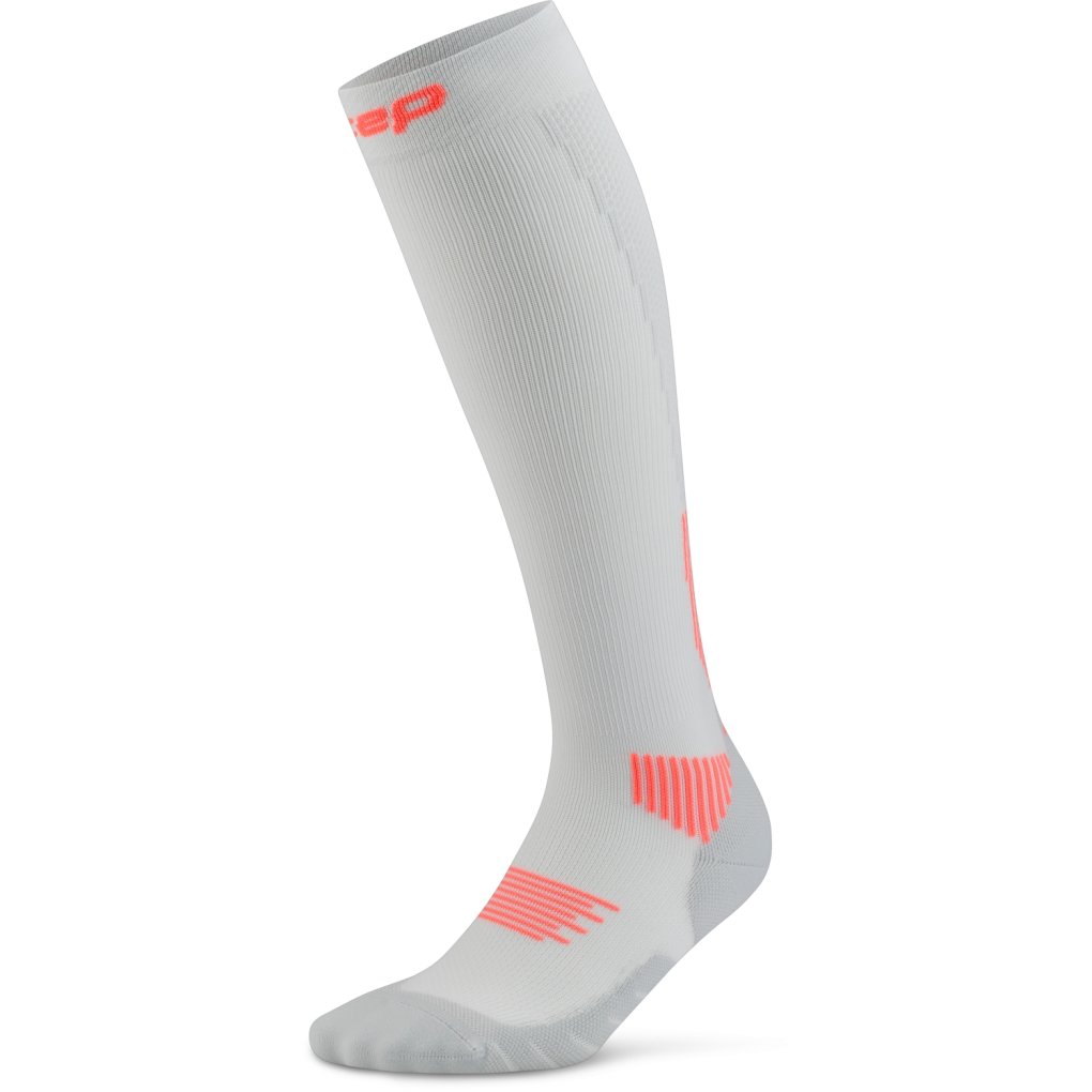CEP Core Run Tall Compression Socks Men - grey
