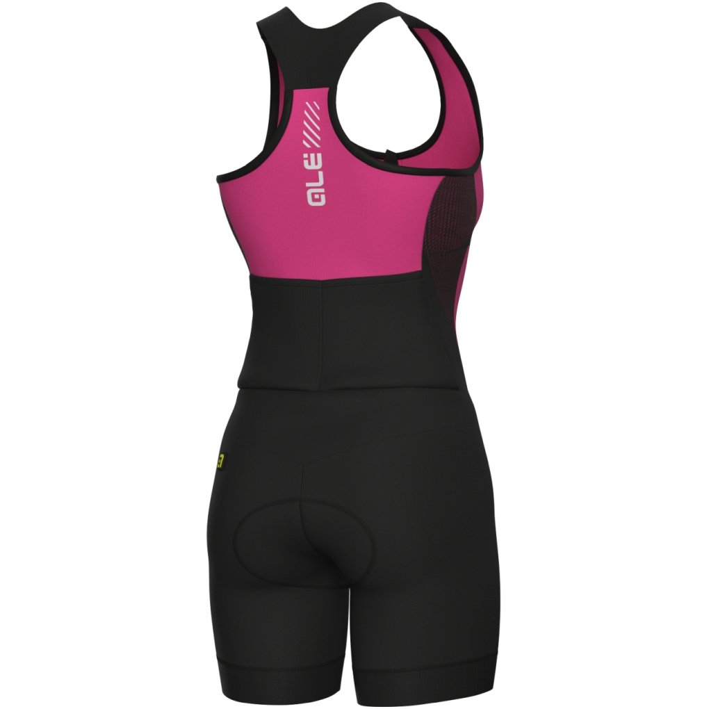 Alé PRAGMA Sleeveless Color Block Skinsuit Women - flamingo pink