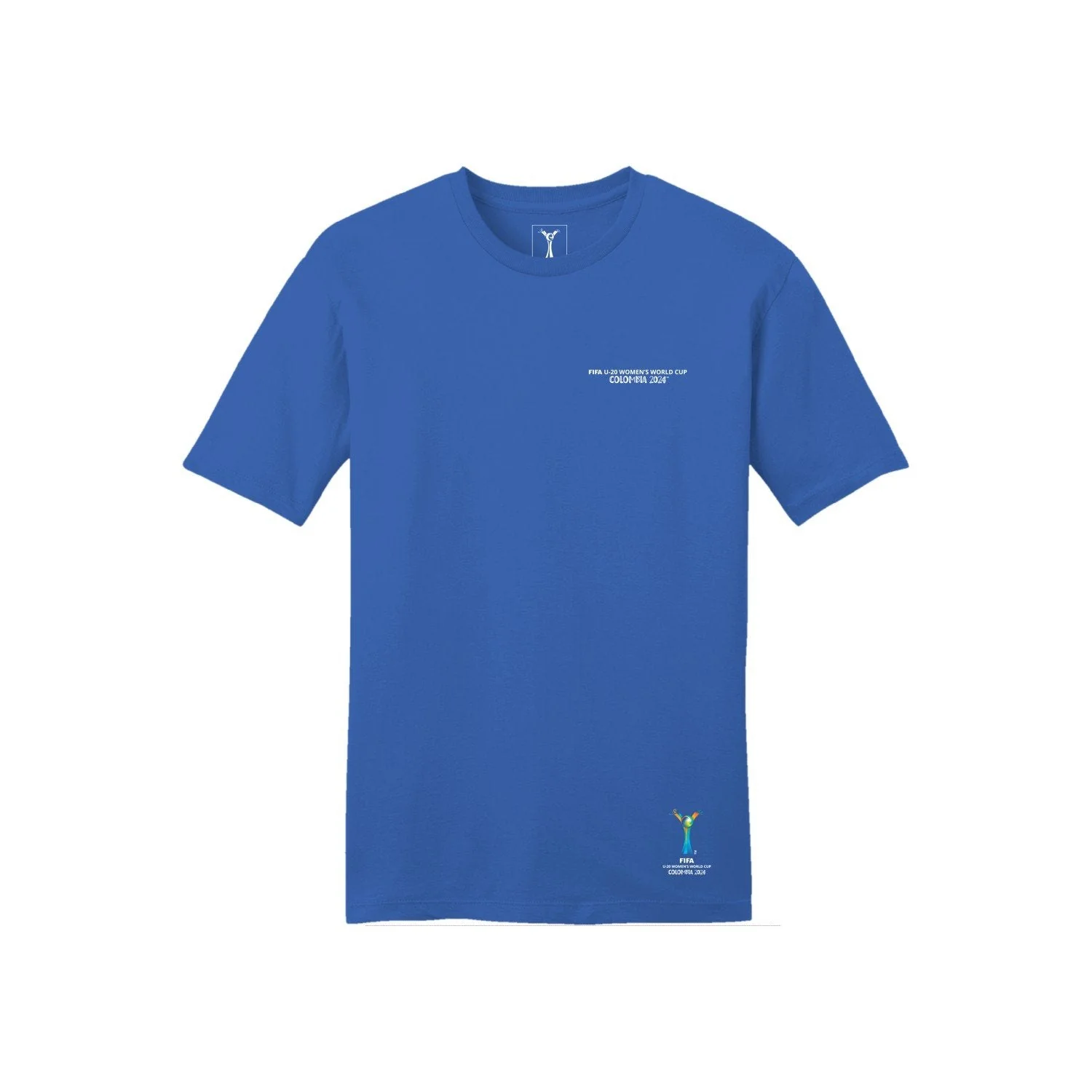World football competition U-20 Women's World Cup Colombia 2024™ Blue Fiesta T-Shirt - Unisex