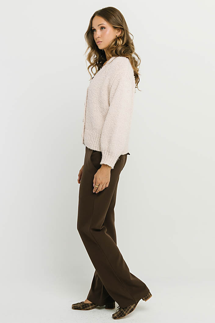 Markie Knit Cardigan in Cream