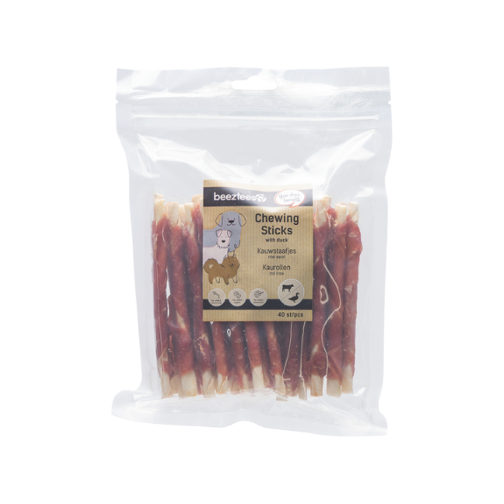 Beeztees Culinary Chewing Sticks - Chicken - 40pcs
