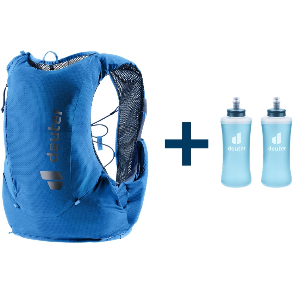 Deuter Traick 5 Trailrunning Vest - Medium | neptune-nightblue