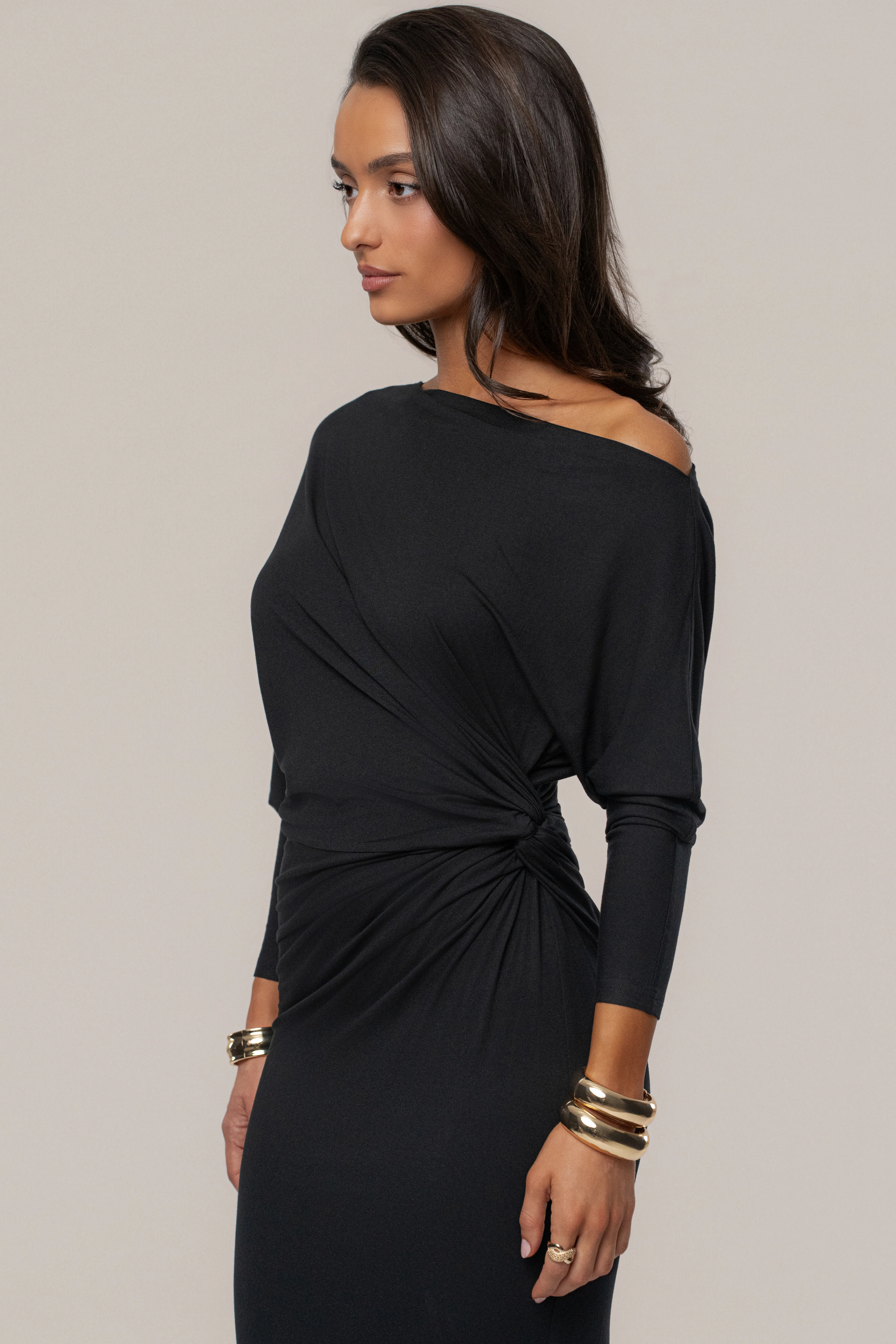 Black Eternal Obsession Maxi Dress
