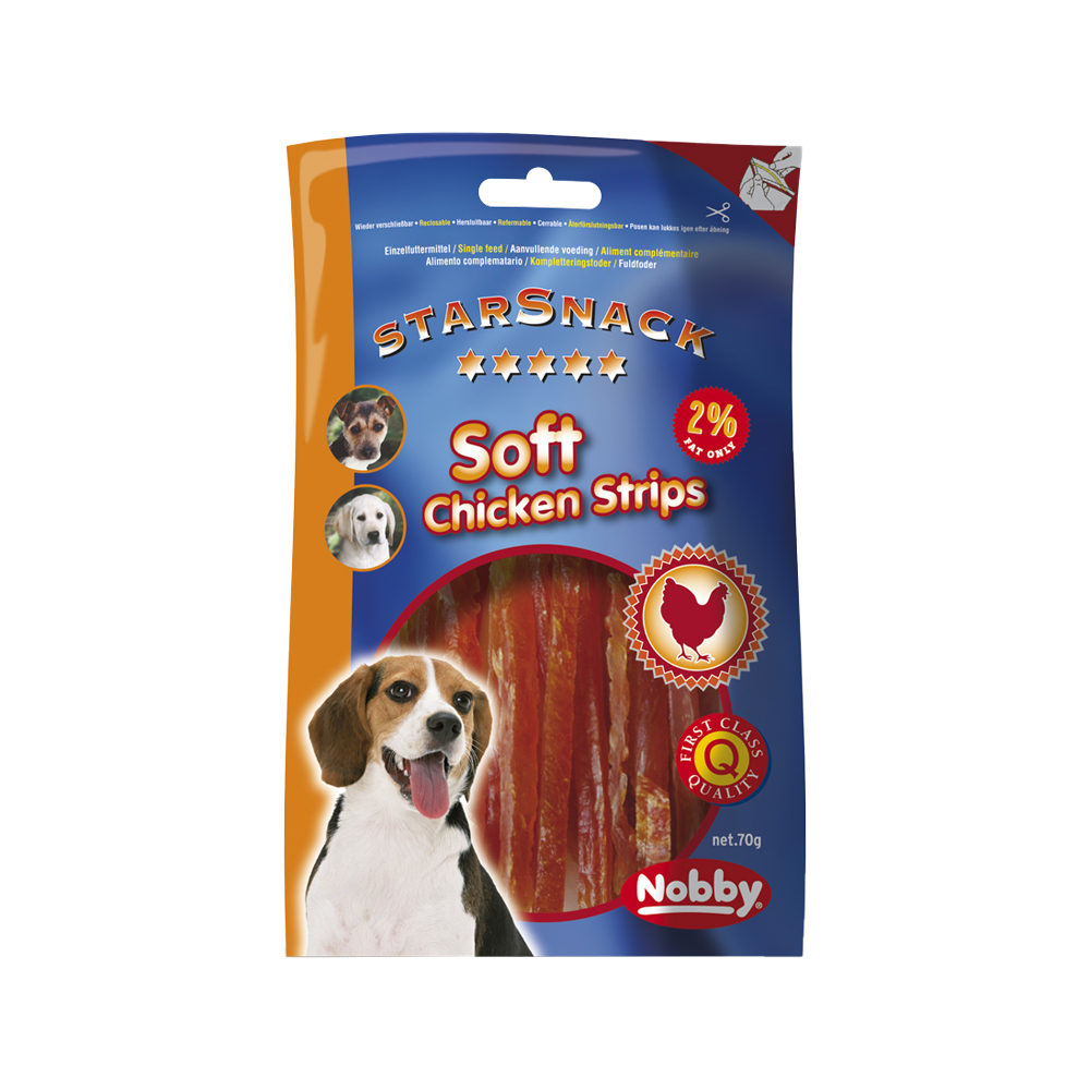 Nobby - Starsnack Soft Chicken Strips - 70g