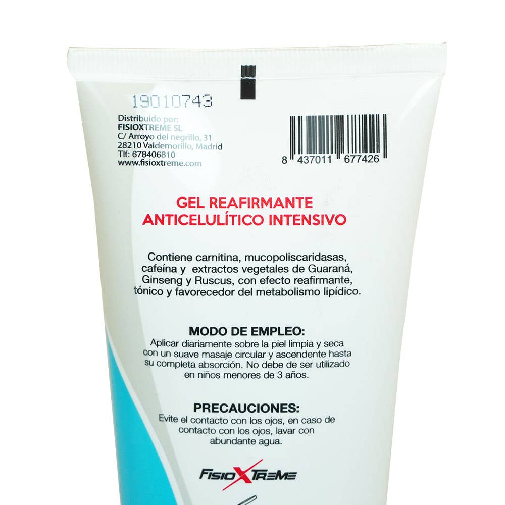 200 ML FISIOXTREME REDUCE ANTI-CELLULITE GEL