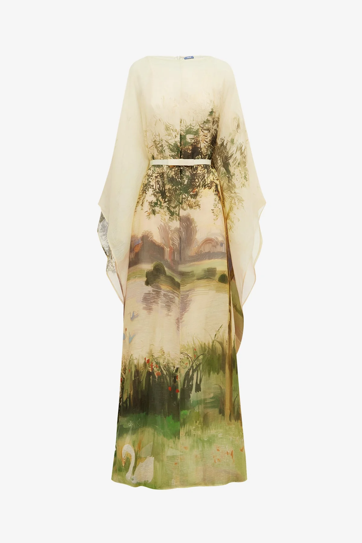 Willow Kaftan Maxi Dress - Serene Print