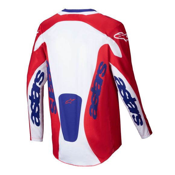 Maillot cross Alpinestars RACER - VEIL 2025 - Rouge / BlancRef : AP3429