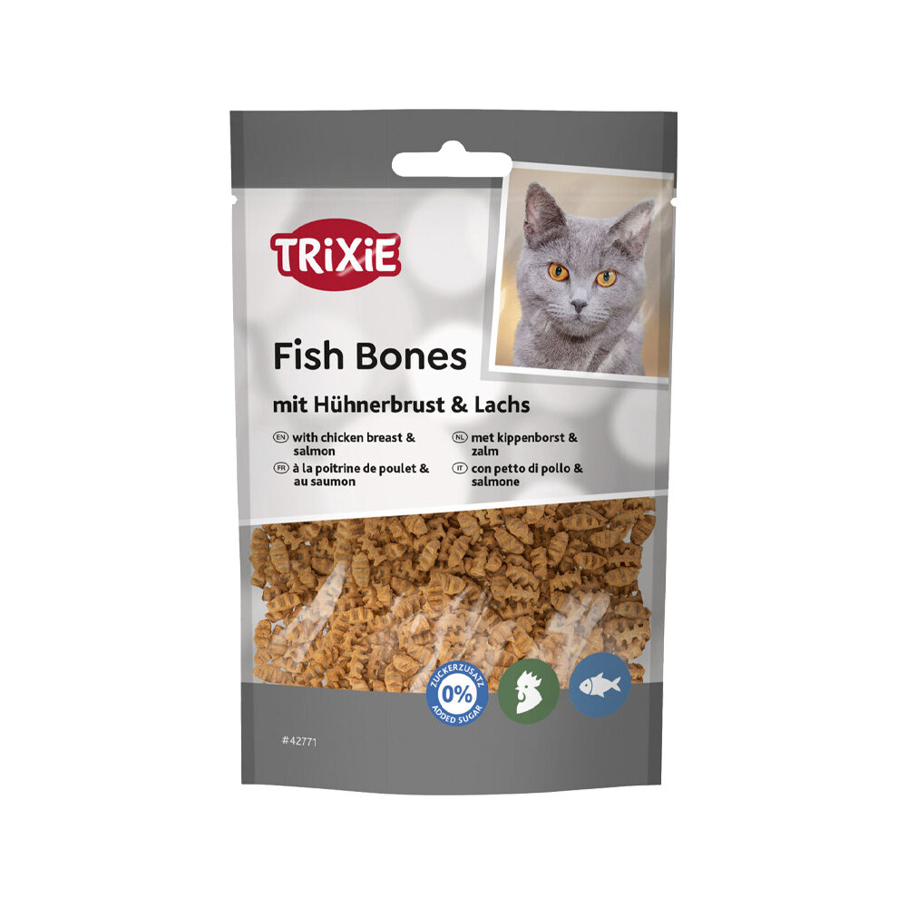 Trixie Fish Bones - Chicken Breast & Salmon - Chicken & Salmon - 50 g