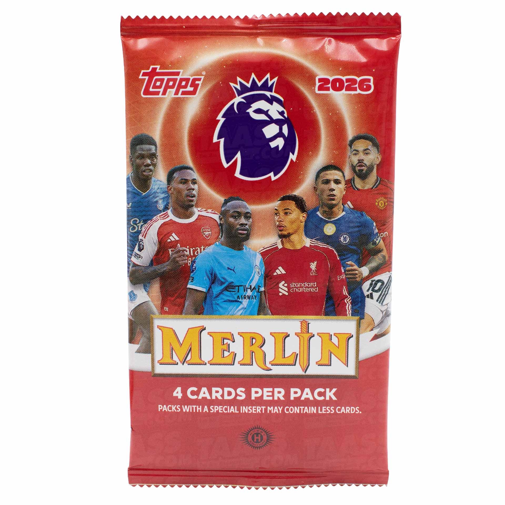 2025/26 Topps Merlin Premier League Soccer EPL Hobby Pack