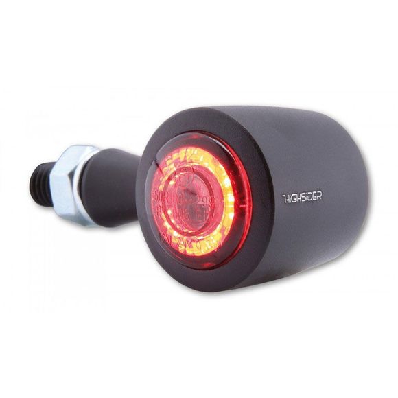 Clignotant Highsider ENTERPRISE-EP1 avec feux stop et veilleuse Led ENTERPRISE-EP1 (La paire) Universel - RougeRef : HGI0161