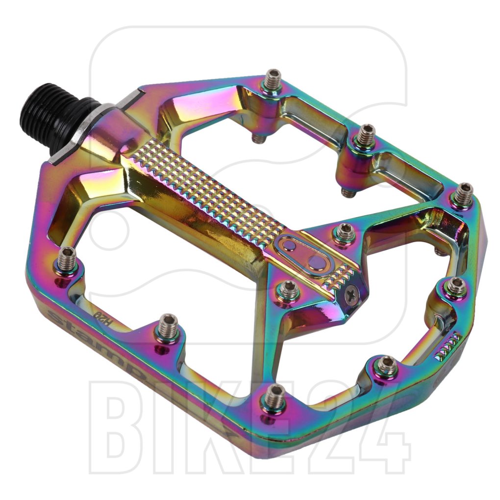 Crankbrothers Stamp 7 Small Flat Pedals - Limited Edition - oil slick