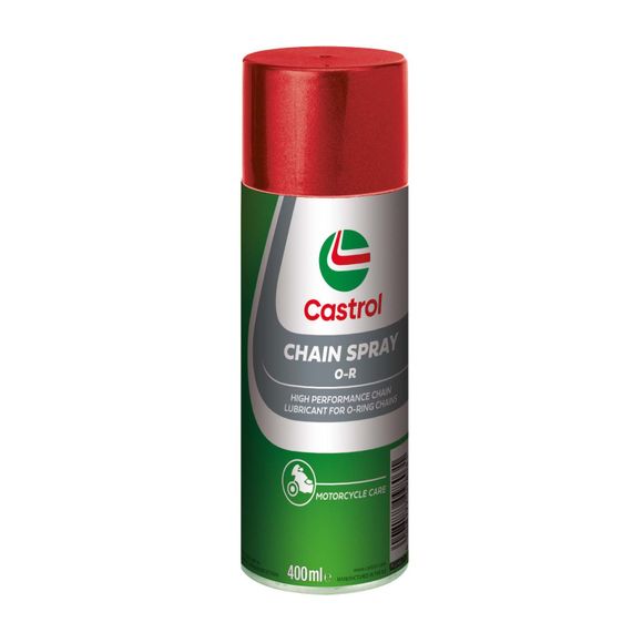 Graisse chaine Castrol CHAIN SPRAY OR 400 ML UniverselRef : CL0026 / ART-001598