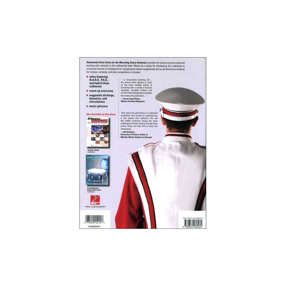 Hal Leonard Rudimental Drum Marching Snare – Thomann Ireland