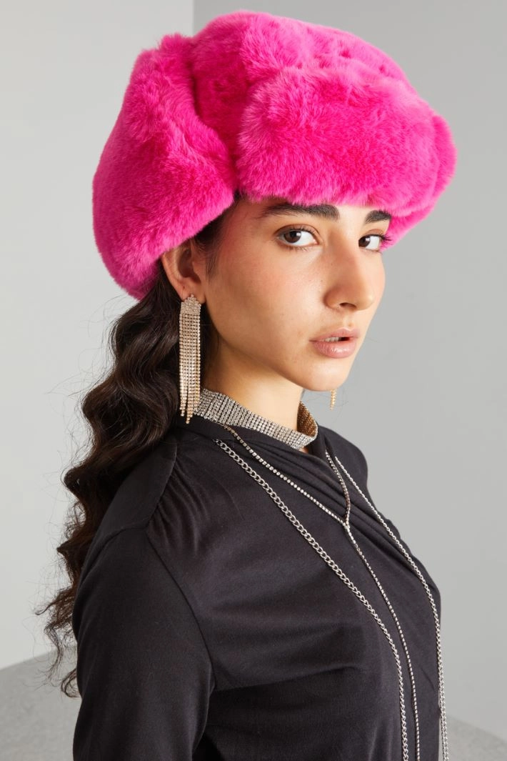 Aviator hat - FUCHSIA