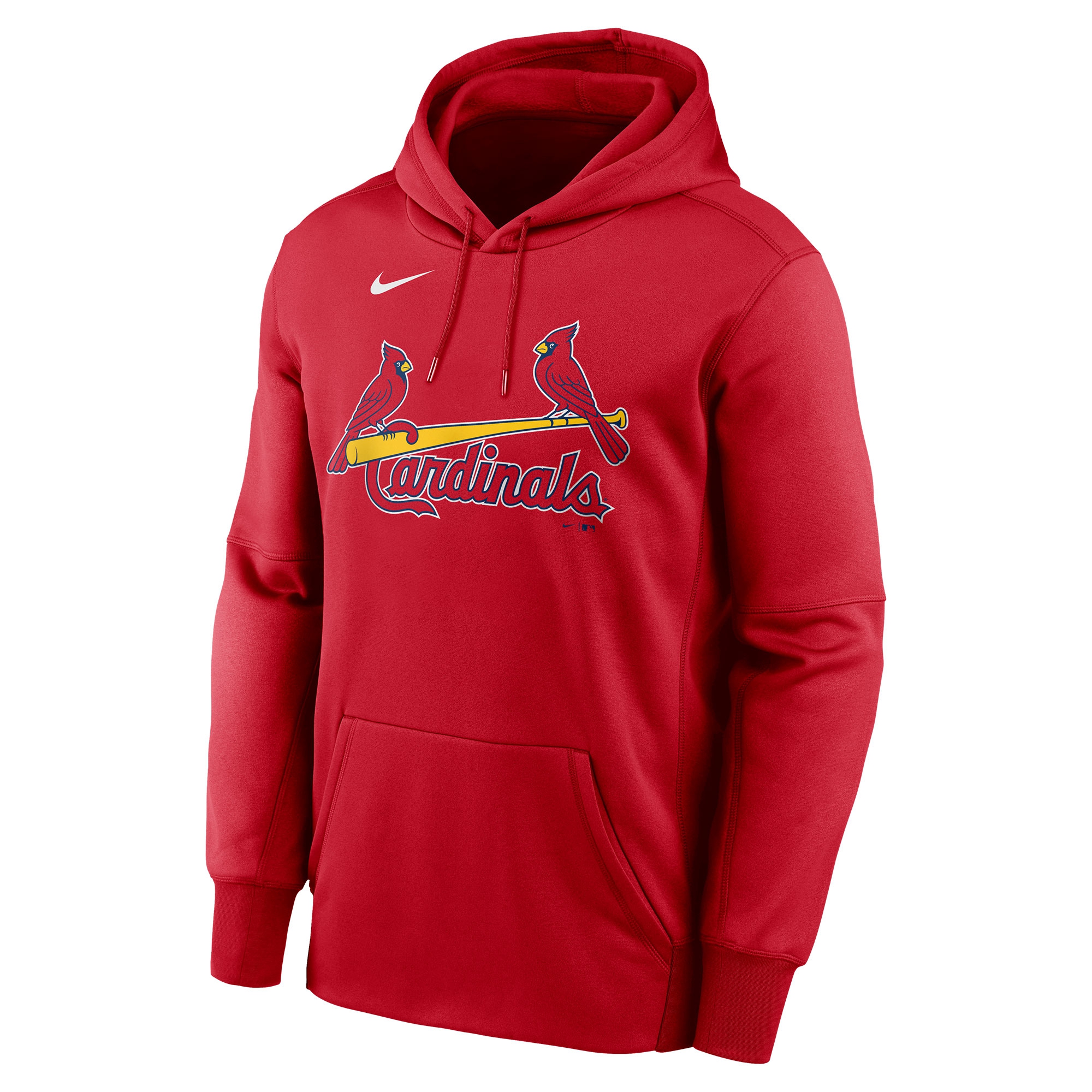 St. Louis Cardinals Wordmark Nike Therma Dri-FIT MLB Hoodie Red