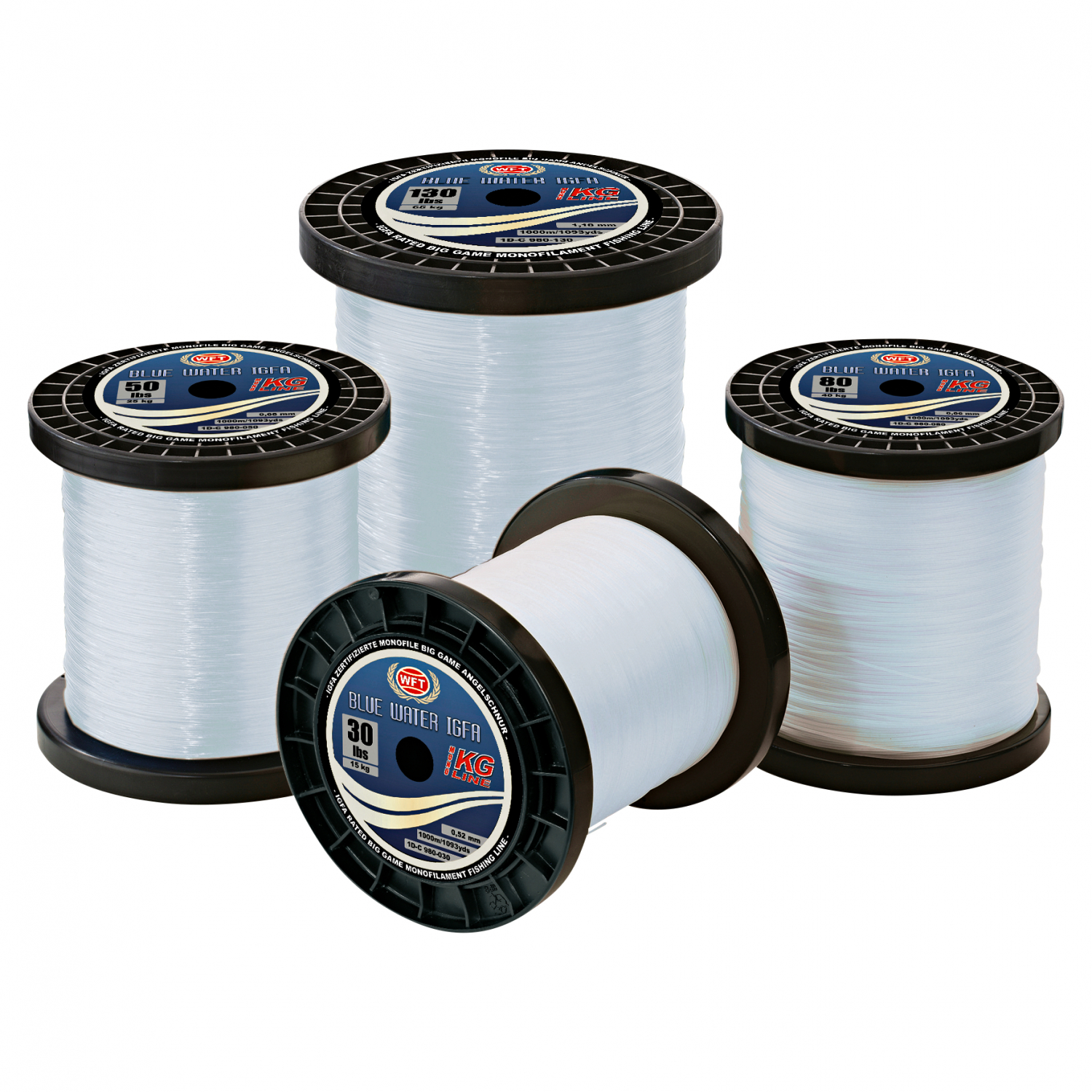WFT Fishing line Blue Water Igfa Clear