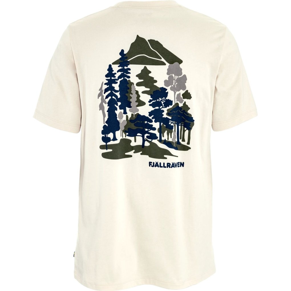 Fjällräven Swedish Forest T-Shirt Men - chalk white