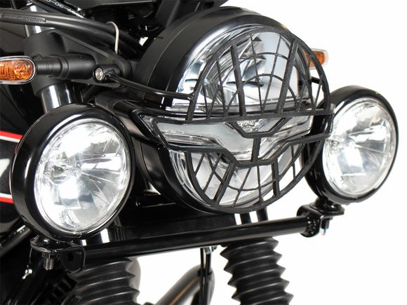 Hepco & Becker Twinlight Additional Lights with fixing kit - blackMOTO GUZZI 850 V7 STONE - 2022 - 2023Ref: Hbe04530A / 400558 00 01