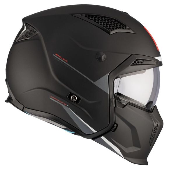 MT HELMETS STREETFIGHTER SV S - SOLID - Black Jet HelmetRef: MTH0029
