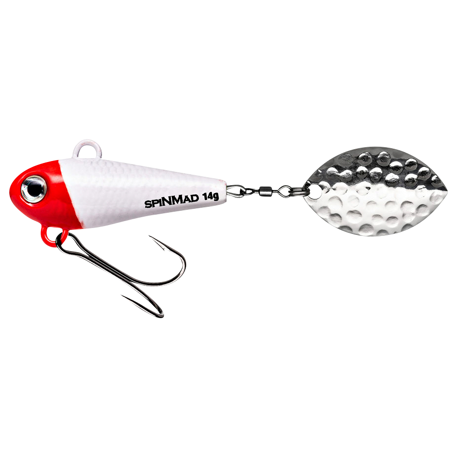 SpinMad Lead Head Spinner Originals (Redhead, 14 g)