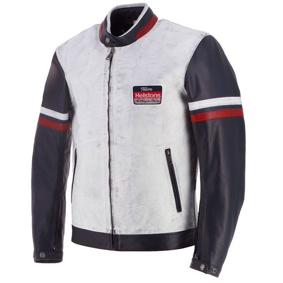 Moto Helstons V -Serie Jackets - Blue / WhiteRef: HS1211