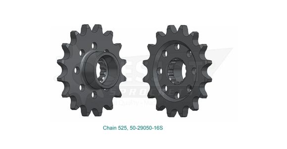 Esjot 16 tooth gearbox output pinionRef: ESJO00134A / 12122381