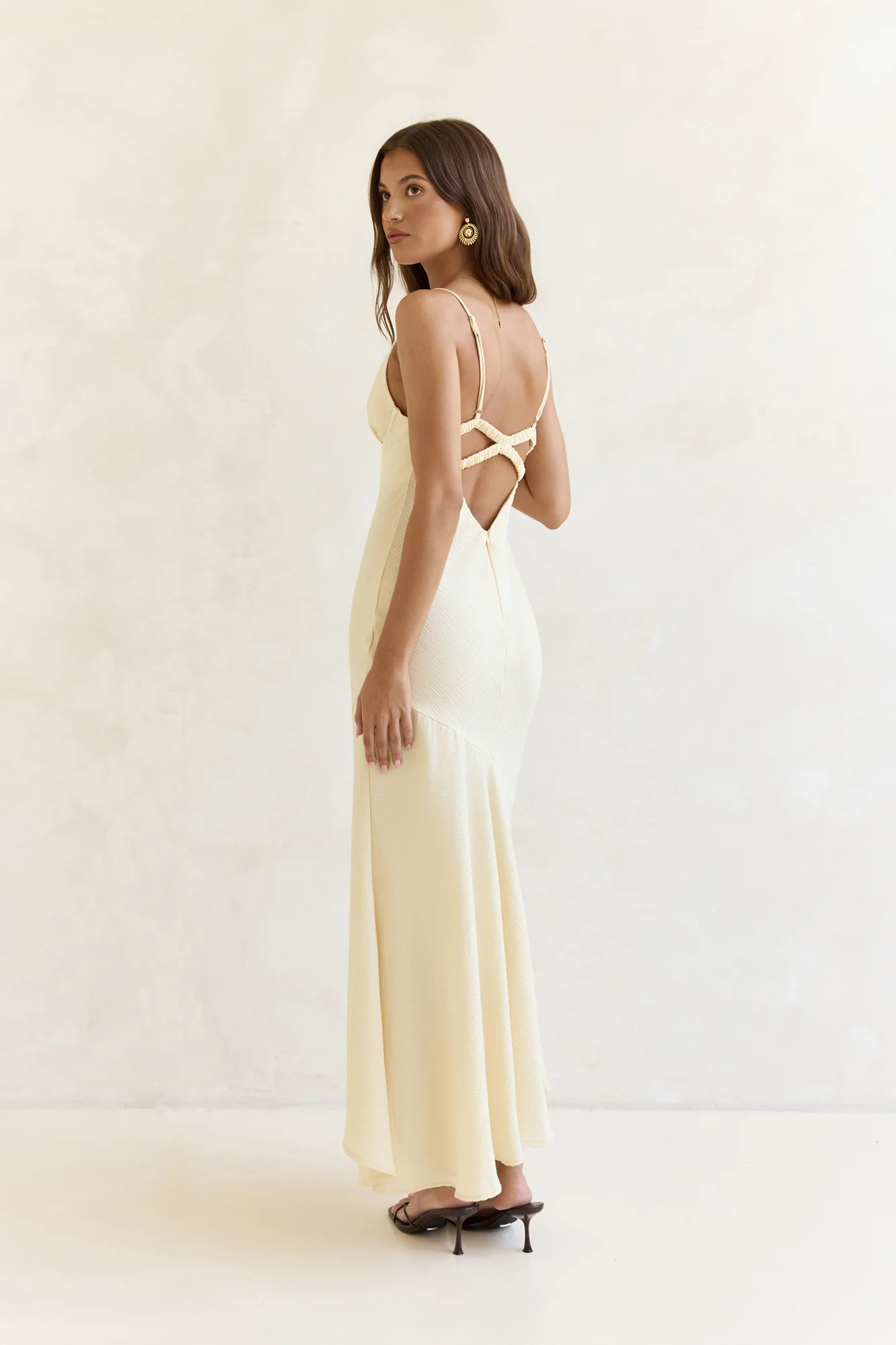 Moving Moments Maxi Dress Yellow