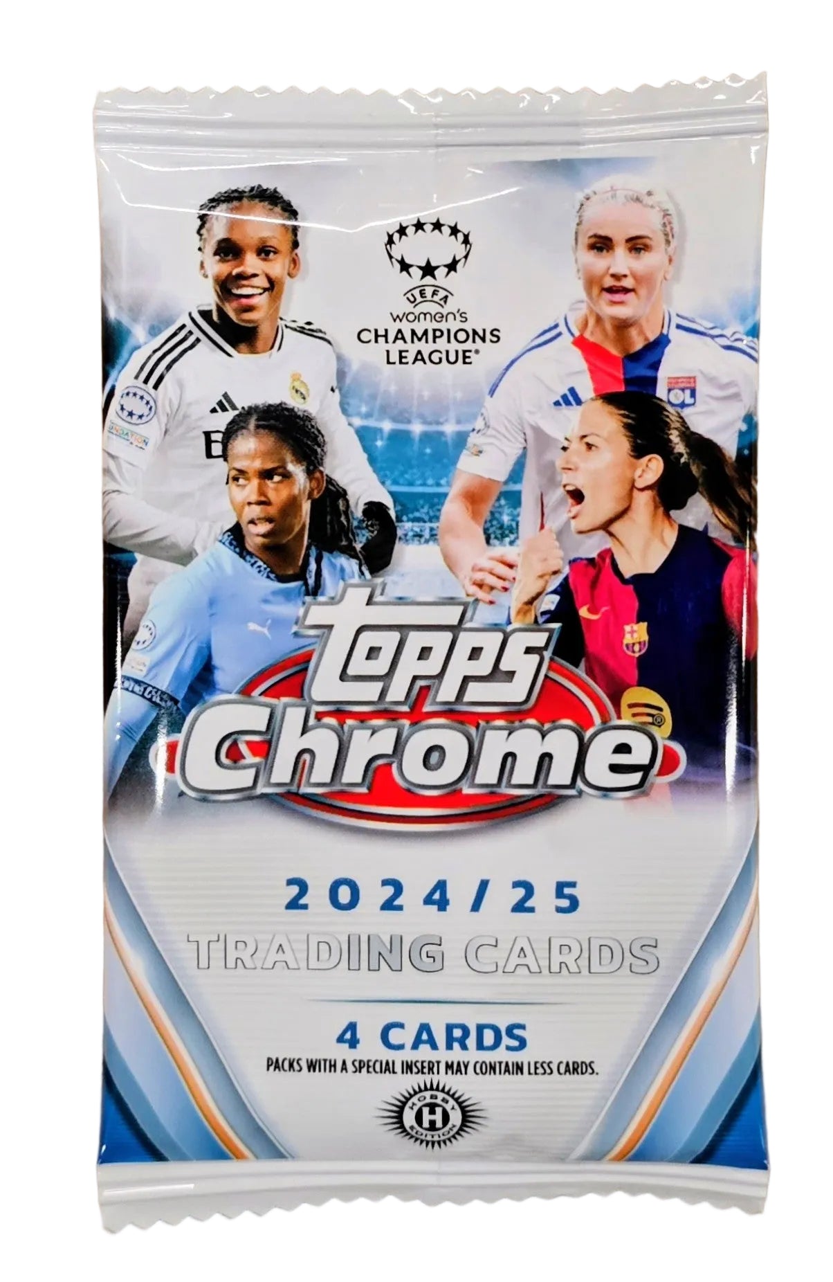 2024/25 Topps Chrome UEFA Women's Champions League Soccer Hobby