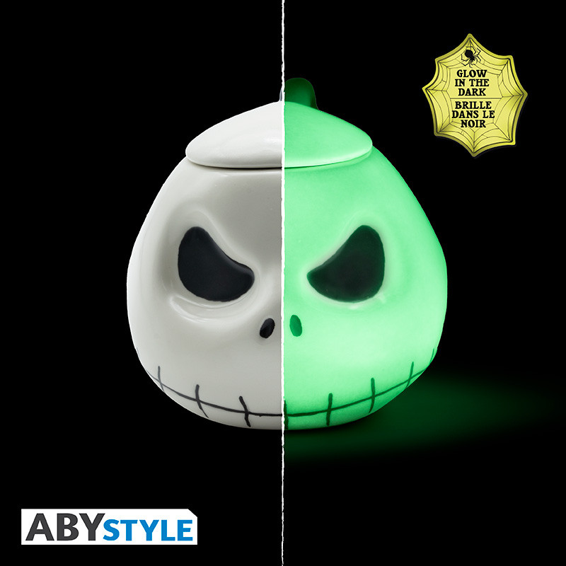 THE NIGHTMARE BEFORE CHRISTMAS 3D Mug Jack Glow in the dark