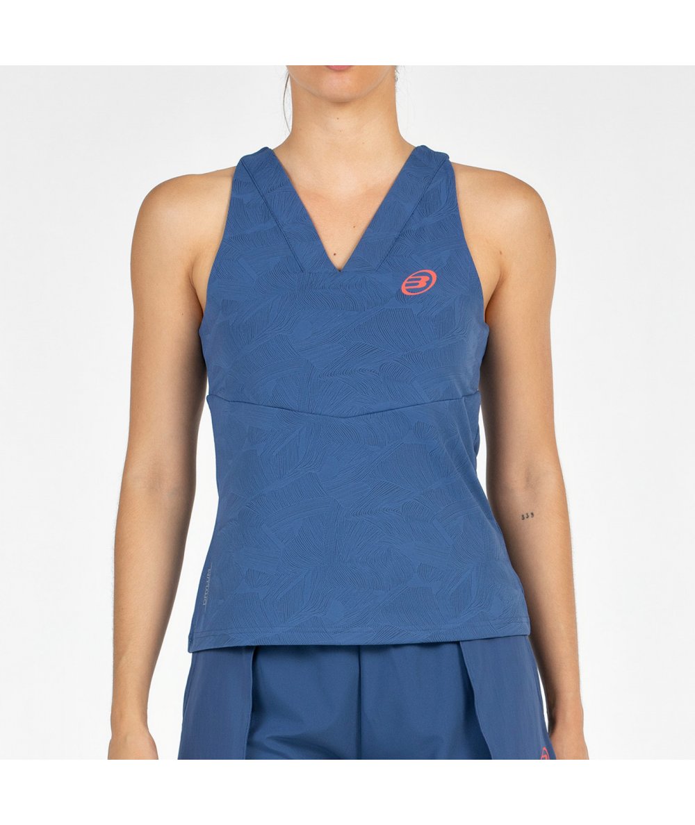 T-SHIRT BULLPADEL CORTEGA BLUE SHADOW