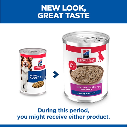 Hill's Science Plan Medium - Mature Adult 7+ - Beef - 12 x 370 g