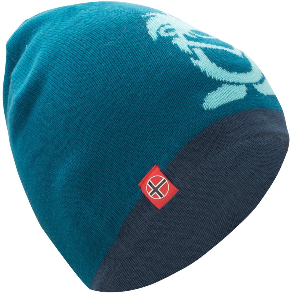 Trollkids Troll Beanie Kids - Dark Marine/Madeira Blue