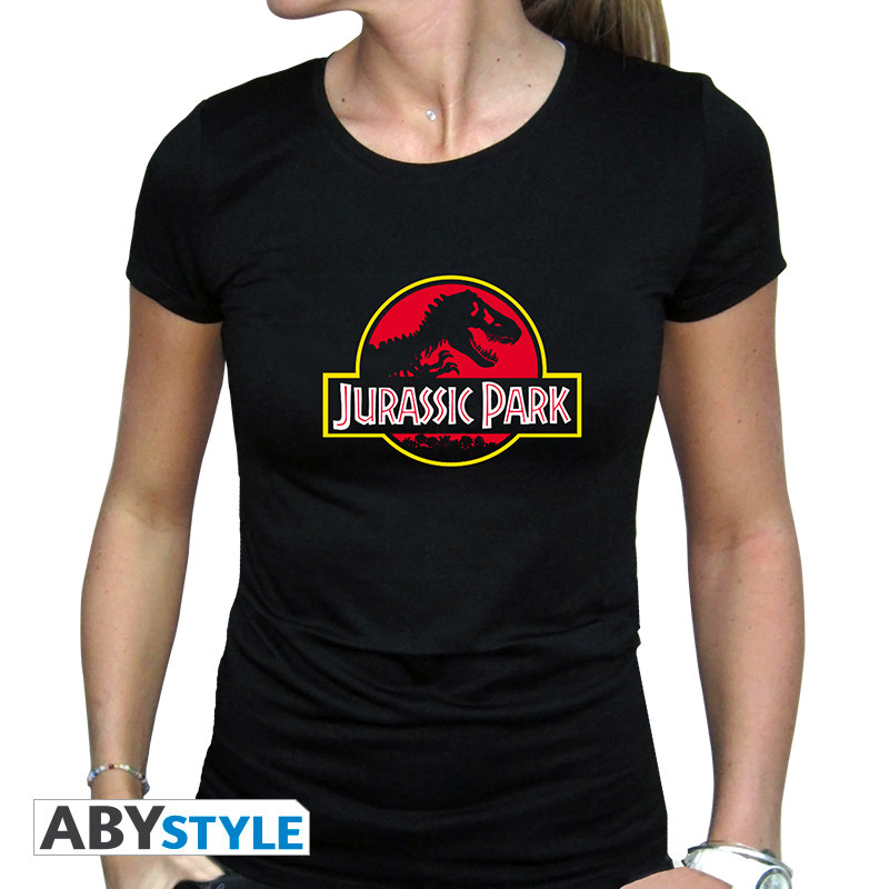 JURASSIC PARK T-shirt Logo Woman