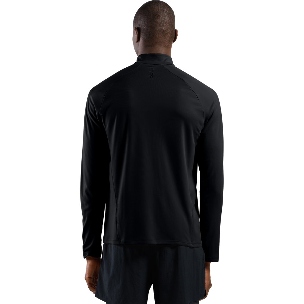 Odlo Essentials Half-Zip Running Mid Layer Men - black - black