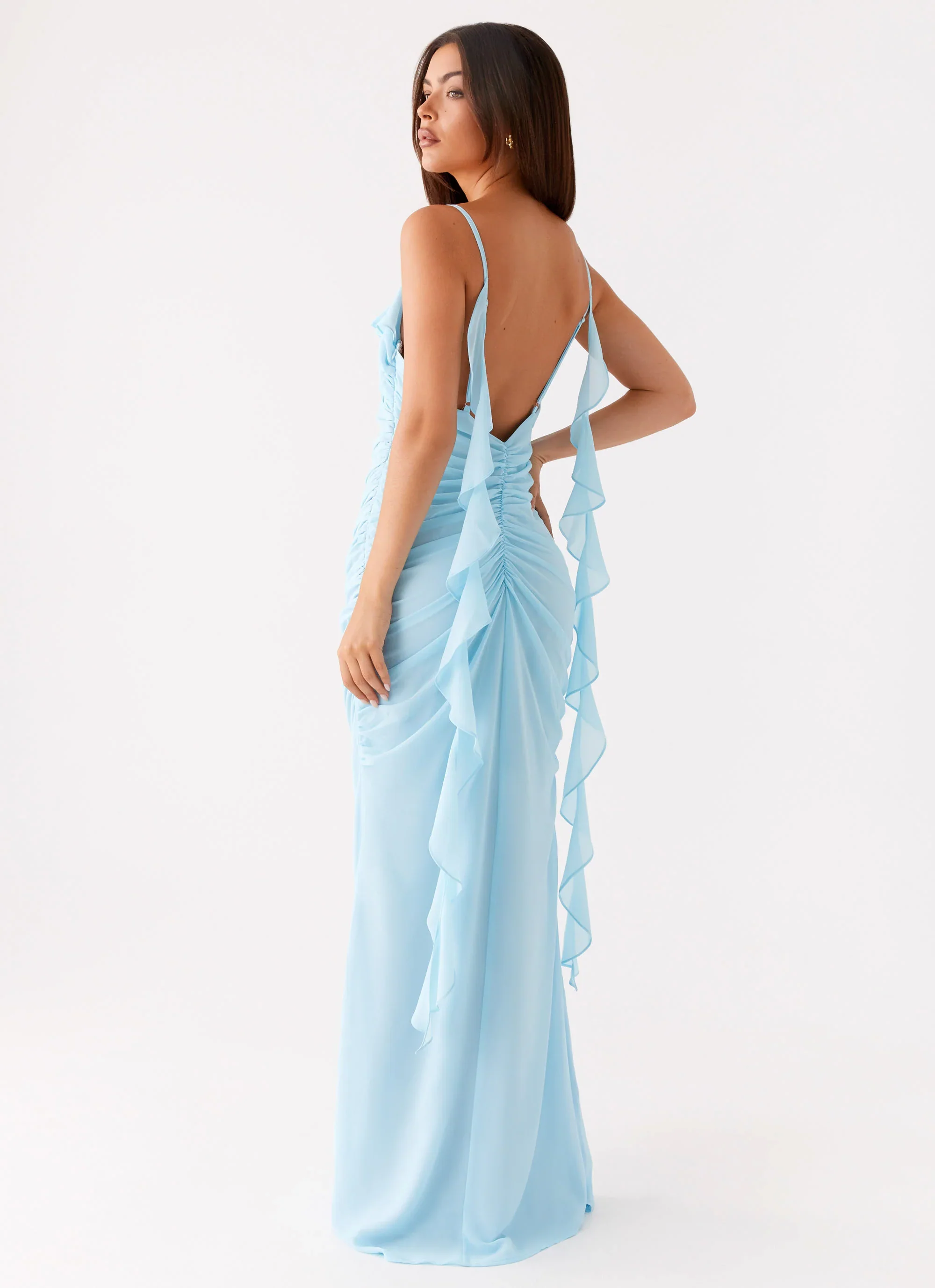 Jasmina Maxi Dress - Blue