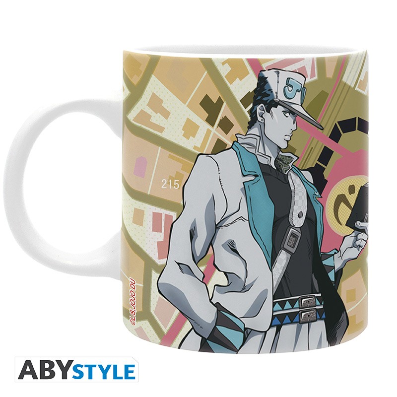 JOJO'S BIZARRE ADVENTURE Mug Map