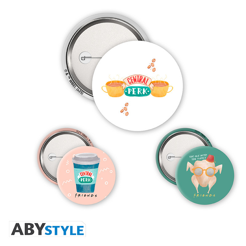 FRIENDS Badge Pack Central Perk & Co