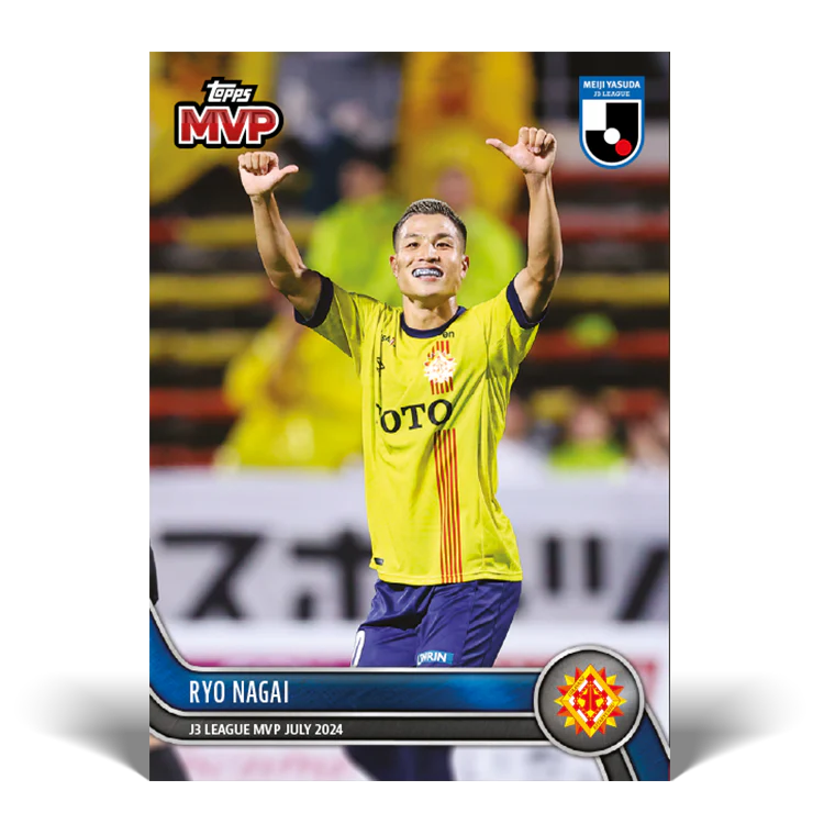 Ryo Nagai - J3 League MVP - July 2024 - 2024 J-League® Topps Now® Card 28