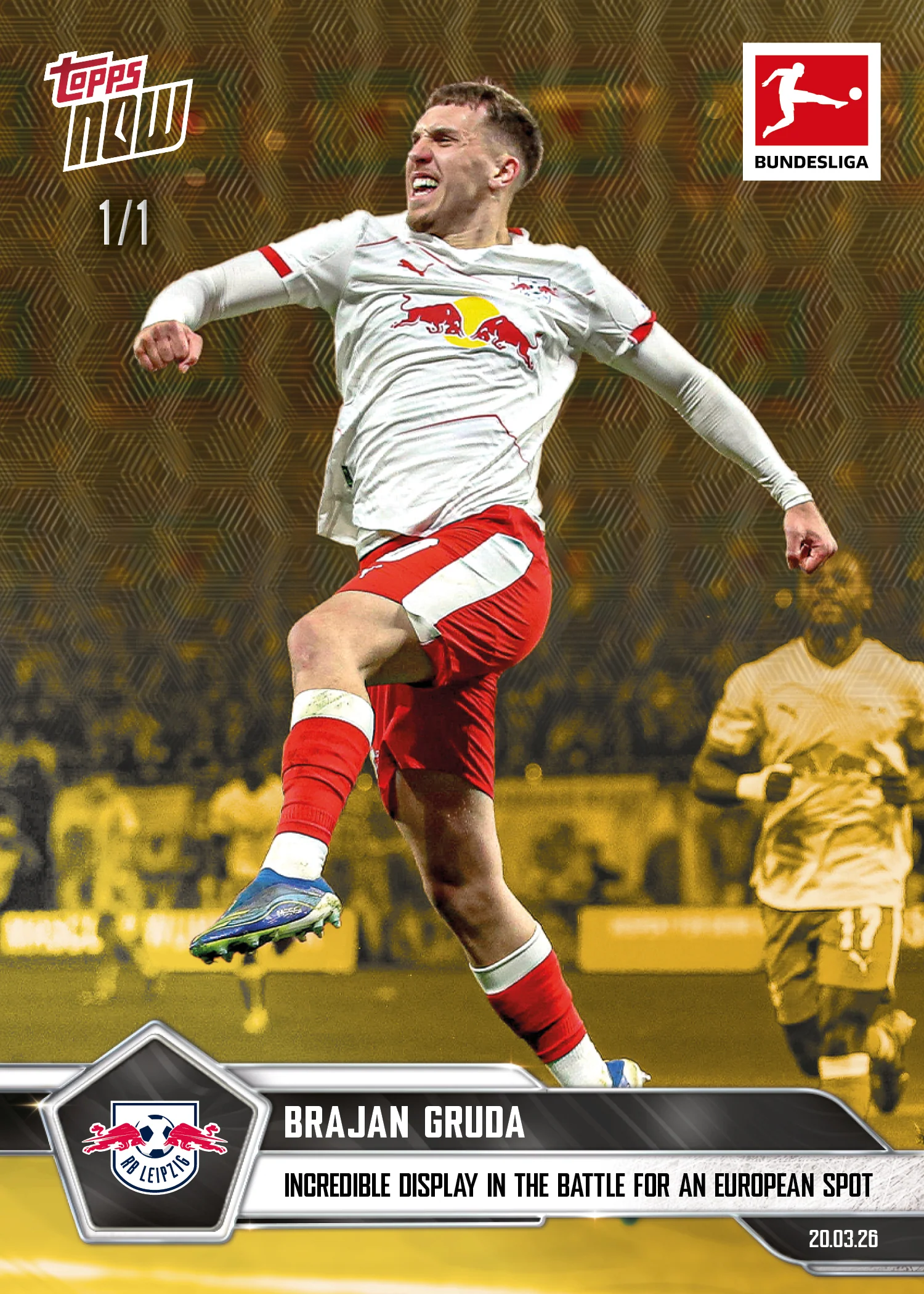 Brajan Gruda - 2025-26 Bundesliga Topps NOW® - Card 152