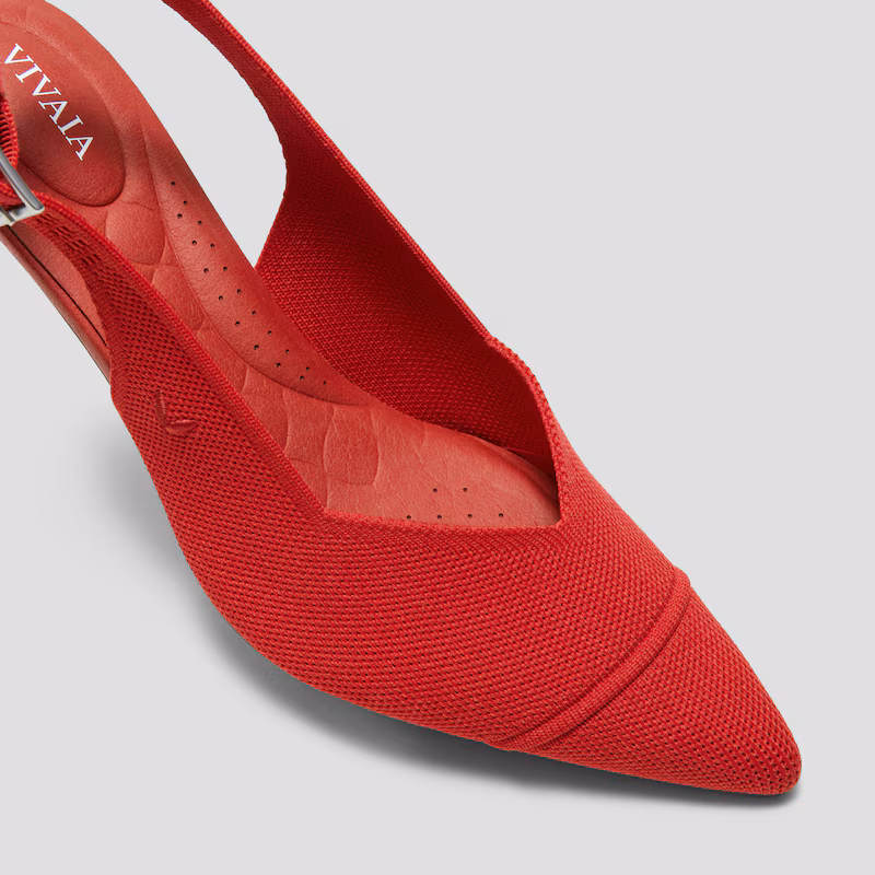Pointed-Toe Slingback Heels (Addison)