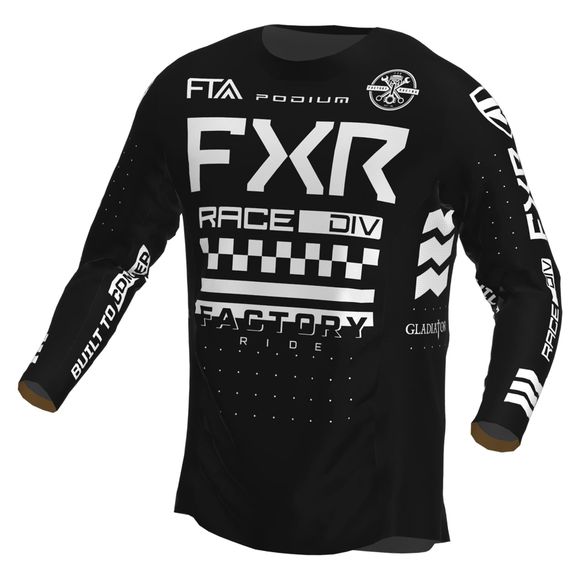 FXR PODIUM GLADIATOR 2023 cross jersey - BlackRef: FXR0384