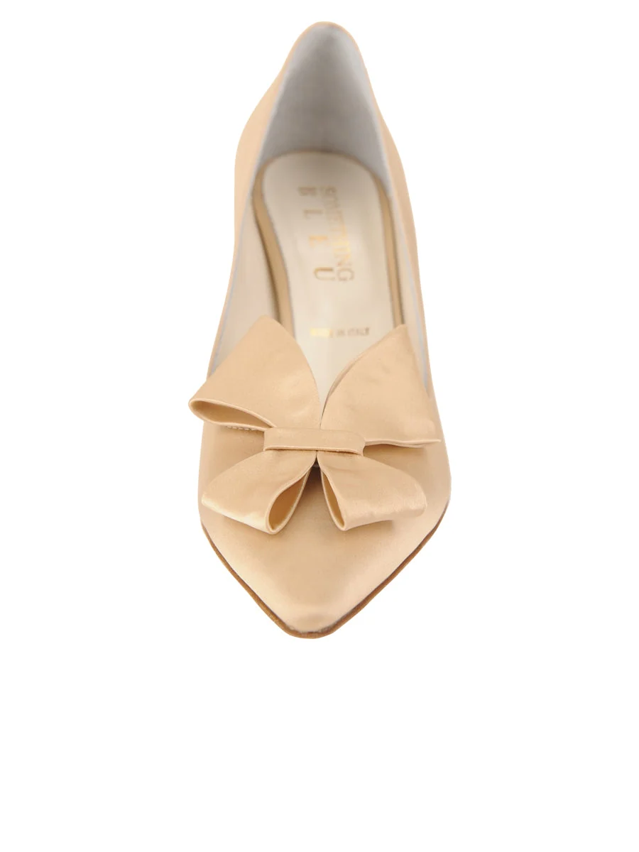 Caitlin Pointed Toe Pump Satin