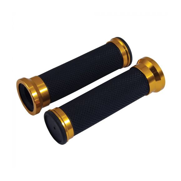 Bike It handlebar grips 22 mm left 25 mm right universal - yellowRef: Bik0741 / Grprd31