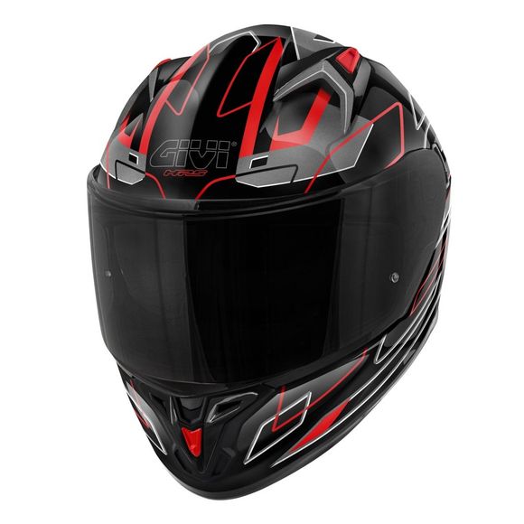 Givi 50.9 ASSAULT Full-Face Helmet - Black / RedRef: GI2063